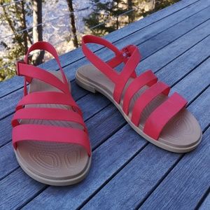 Crocs strappy sandals